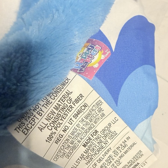 Happy Nappers Blue Shark Pillow Sleeping Bag Sleepy Sack Medium 3-6 yr old - Picture 4 of 9